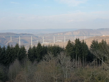 View at the new bridge